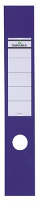 Gerinccímke, iratrendezőhöz, öntapadó, 60x390 mm, DURABLE "ORDOFIX®", kék