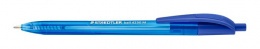 Golyóstoll, 1 mm, nyomógombos, STAEDTLER "Ball 4230 M", kék