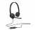 Fejhallgató, mikrofonnal, USB csatlakozás, LOGITECH "H340"
